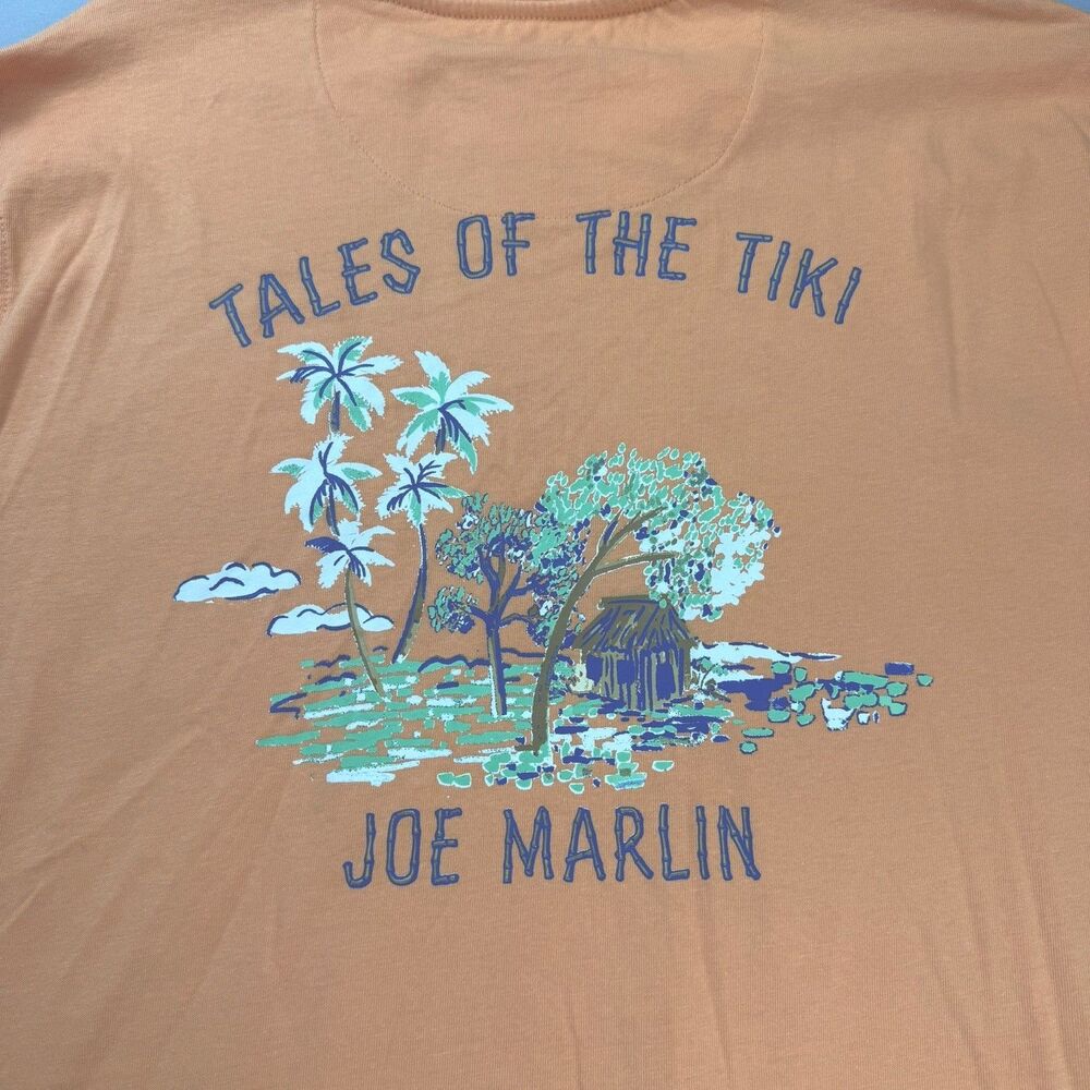 Joe Marlin Unwind Mens Graphic T-Shirt Dreamsickle Tales of the Tiki  Sz XL NWT